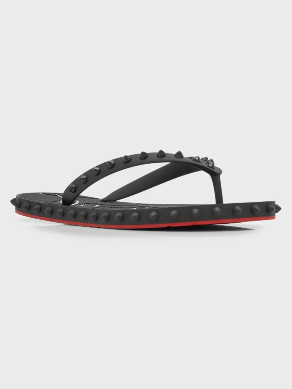 Christian Louboutin Loubi Donna Spike Flip Flops - Picture 6 of 8
